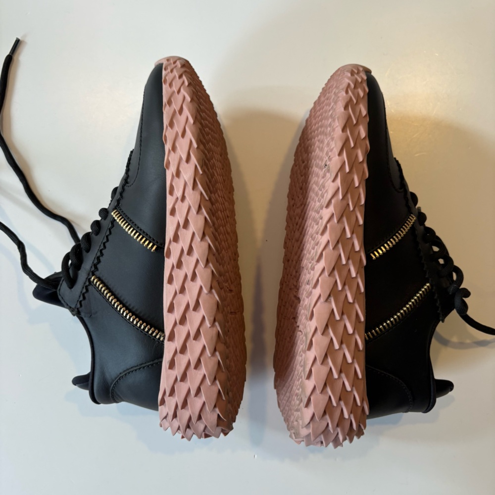 Giuseppe Zanotti ||‎ Urchin Sneaker Zipper Detail Black Pink 36 - Picture 11 of 11